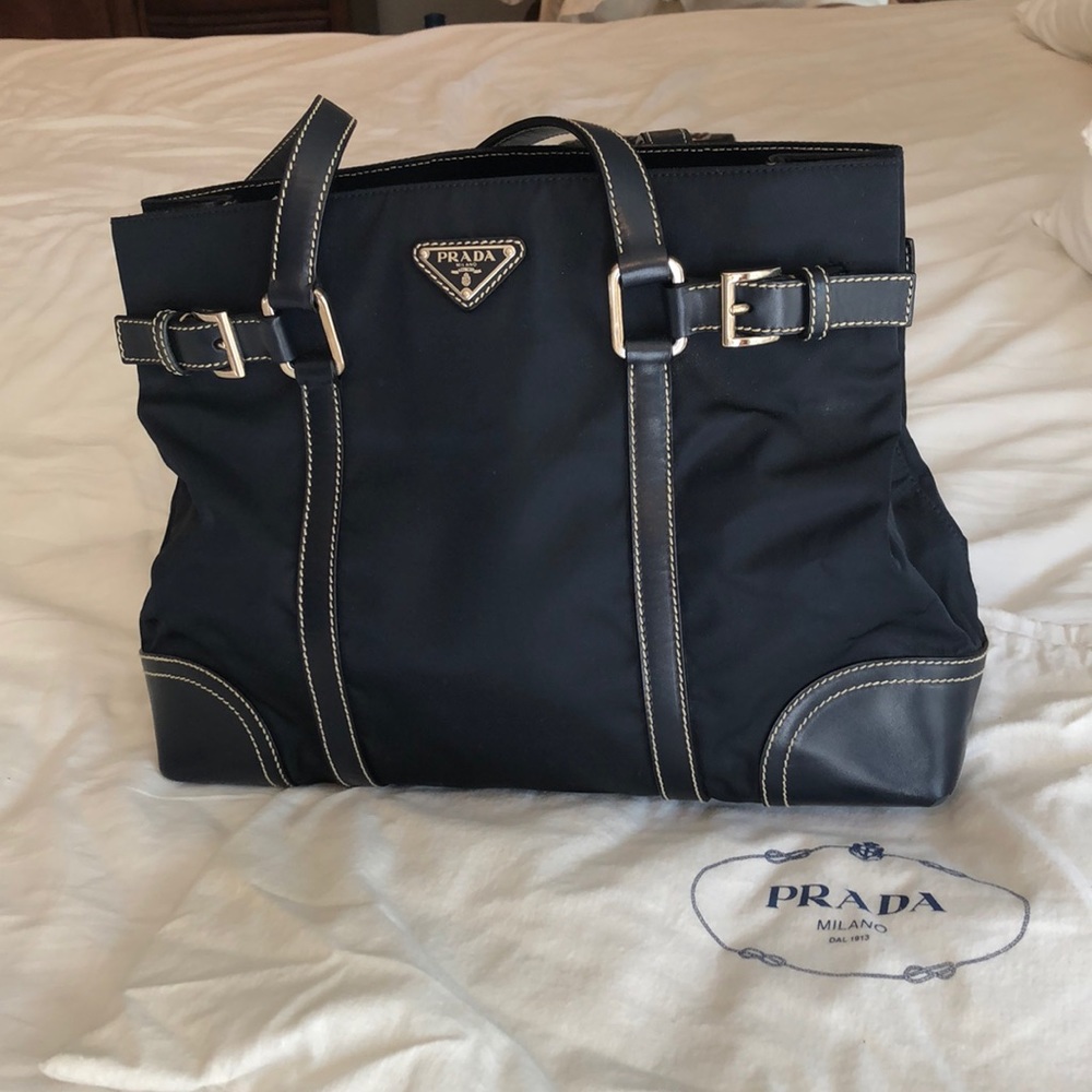 Prada Navy Blue purse